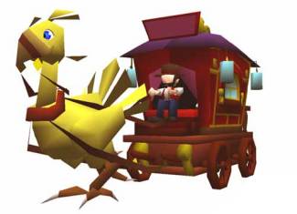 Chocobo med vagn